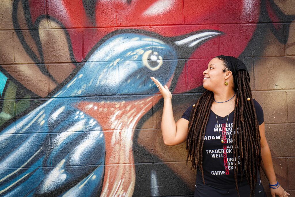 RPPL Visting Artist Bailey Hutchison AKA Mecca X - Tour around Utica